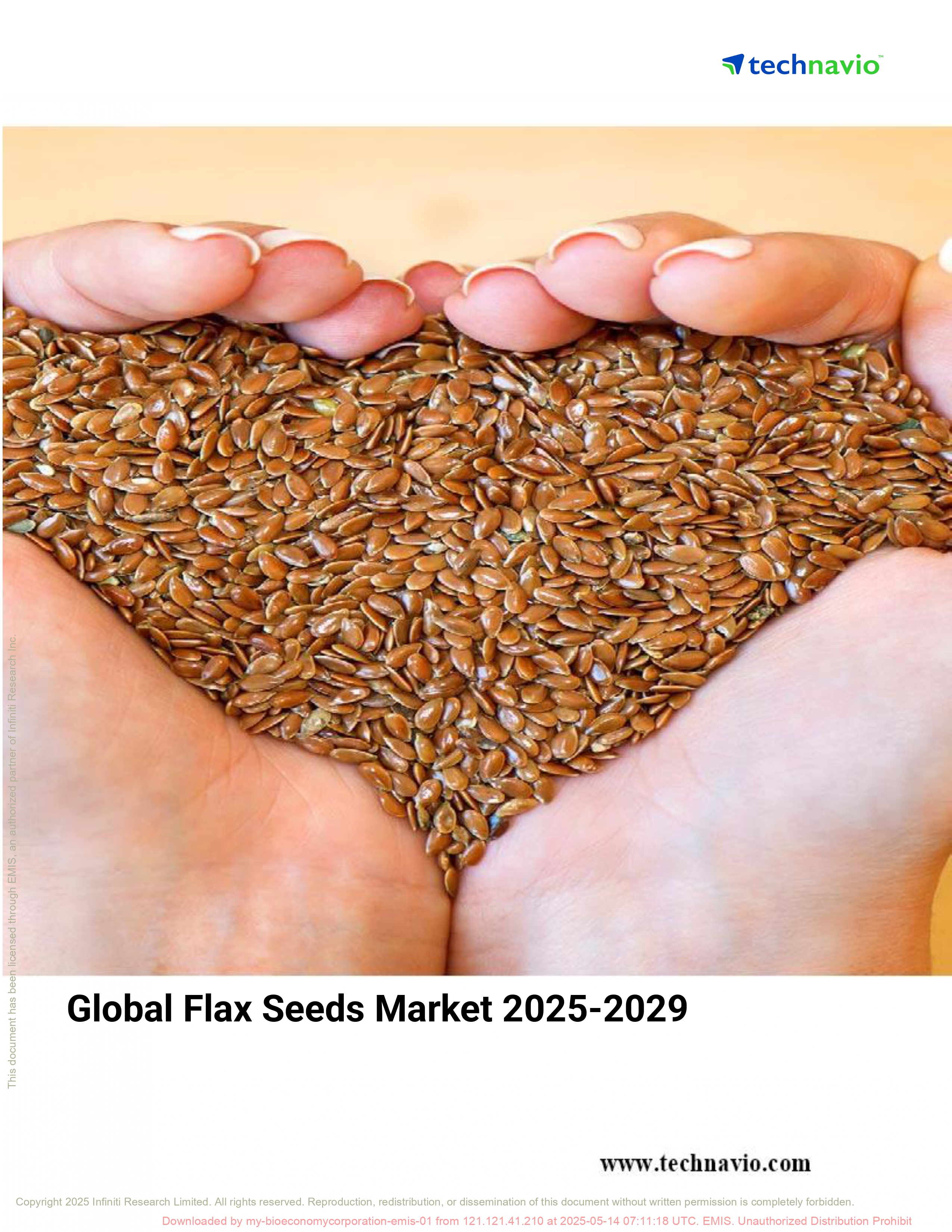 Global Flax Seeds Market 2025-2029